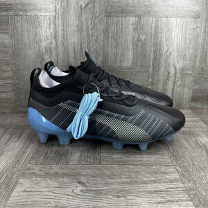 Puma One 5.1 FG/AG City Pack Youth 6 Black Blue Soccer Leather Cleats 105739-01